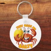 Funny Crab Schlüsselanhänger (Vorderseite)
