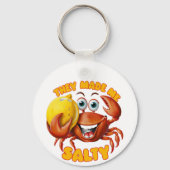 Funny Crab Schlüsselanhänger (Rückseite)