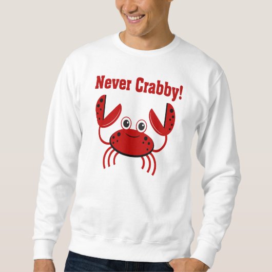 Funny Crab Sweatshirt (Vorderseite)