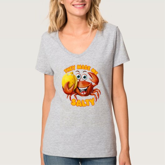 Funny Crab T-Shirt (Vorderseite)