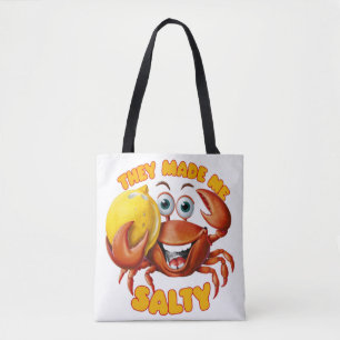 Funny Crab Tasche