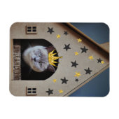 Funny Crabby Grumpy Cat Fotografie Niedlich Cat Lo Magnet (Horizontal)