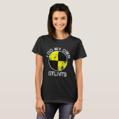 Funny Craest Dummy I Do My Own Stunts T-Shirt (Vorne ganz)
