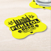 Funny Craft Beer Labels Untersetzer (angewinkelt)