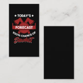 Funny Craftsman Woodworker Carpenter Father Visitenkarte (Vorne/Hinten)