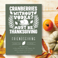 Funny Cranberries ohne Volka Friendsgiving