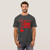 Funny Crane Operator Gift Construction Tower T-Shirt (Vorne ganz)