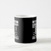 Funny Crane Operator | Spaß der Baustelle Kaffeetasse (Mittel)