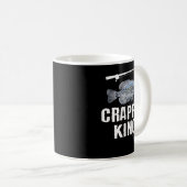 Funny Crappie Fischen Pan Fisch Freshwater Fisherm Kaffeetasse (VorderseiteRechts)