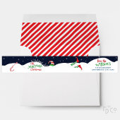 Funny Crash Landing Elf Froster Weihnachtswunsch