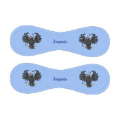 Funny Crave Rabe Cartoon Illustration Baseball (Paneele)