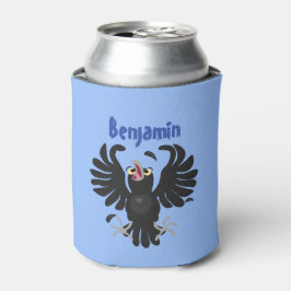 Funny Crave Rabe Cartoon Illustration Dosenkühler