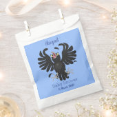 Funny Crave Rabe Cartoon Illustration Geschenktütchen (Ausgeschnitten)