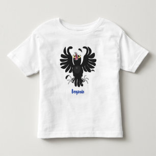 Funny Crave Rabe Cartoon Illustration Kleinkind T-shirt