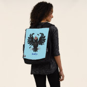 Funny Crave Rabe Cartoon Illustration Rucksack (Ausgewaschen)
