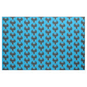 Funny Crave Rabe Cartoon Illustration Stoff (Fat Quarter (45,7 x 55,9 cm))