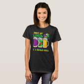 Funny Crawfish Boil Shut Up Liver Mardi Gras Beer  T-Shirt (Vorne ganz)