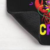 Funny Crawfish Costume Lasse Cray Cray Mardi Gr Mousepad (Ecke)