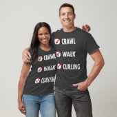 Funny Crawl Wanderung T-Shirt (Unisex)