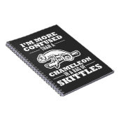 Funny Crawler Pun Chameleon Reptile Lizard Notizblock (Rechte Seite)