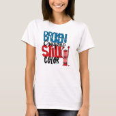 Funny Crayon Unzerbrechlicher Geist: immer noch fä T-Shirt (Vorderseite)