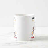 Funny Crazy Cat Lady Sprichwort Kaffeetasse (Mittel)