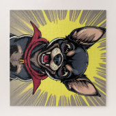 Funny Crazy Chihuahua Puzzle (Horizontal)