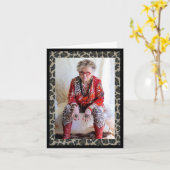 Funny Crazy Grandmas Geburtstag Karte (Gelbe Blume)