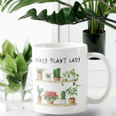 Funny Crazy Pflanze Lady Gärtnern Liebhaber Kaffeetasse
