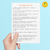 Funny Crazy Wacky Pranks Ideen, Spaß aufzulisten Karte