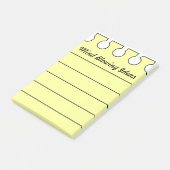 Funny Creative Ideas Personalisiert Post-it Klebezettel (angewinkelt)