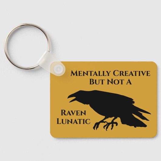 Funny Creative Mind Schlüsselanhänger (Rückseite)