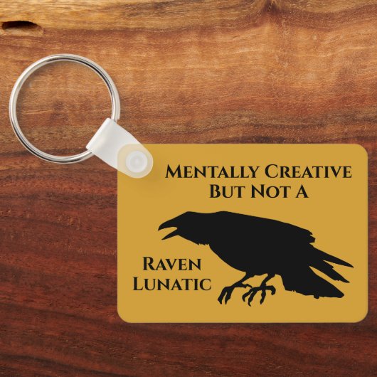 Funny Creative Mind Schlüsselanhänger (Rückseite)
