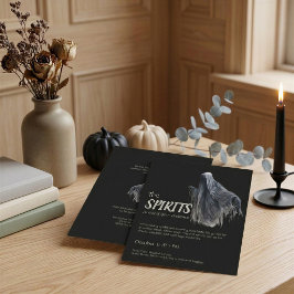 Funny Creepy Gothy Horror Halloween Kostüm Party Einladung