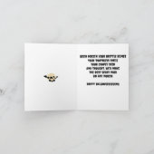 Funny Creepy Halloween Greetings Karte (Innenseite)