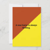 FUNNY CREEPY NEW ZUHAUSE von Jetpackcorps Karte (Rückseite)