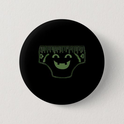 Funny Creepy Pair Unterwäsche Tracht Button (Vorderseite)