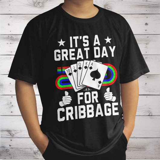 Funny Cribage Board für Cribage Card Game Player T-Shirt