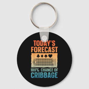 Funny Cribage Design für Männer Frauen Kinder Kart Schlüsselanhänger