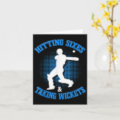 Funny Cricket Karte (Gelbe Blume)