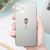 Funny Cristiano Ronaldo Aufkleber (Telefon)