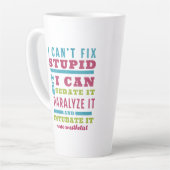 Funny CRNA / Anästhesiologe kann Stupid nicht repa Milchtasse (Linke Ecke)