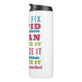 Funny CRNA / Anästhesiologe kann Stupid nicht repa Thermosbecher (Nach rechts gedreht)