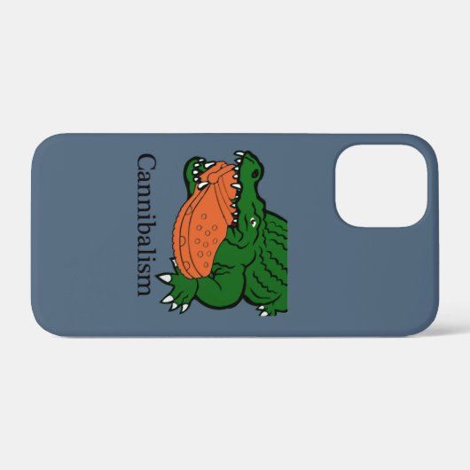 Funny Croc Eating Crocs Case-Mate iPhone Hülle (Rückseite (Horizontal))