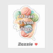 Funny Crochet Aufkleber (Blatt)