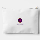 Funny Crochet, Dude I'm Counting Yarn Crochet Hook Zubehörtasche (Rückseite)