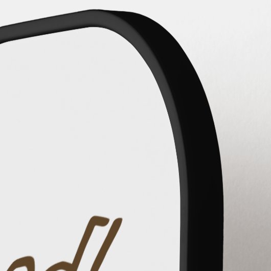 Funny Crochet ich bin süchtig Pickleball Schläger (Linke Seite)