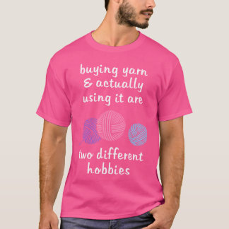 Funny Crochet  Knitting Shirt For Women  Different