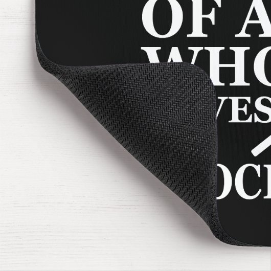 Funny Crochet Zitat Crochetter Geschenk Mousepad (Ecke)