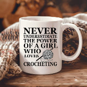 Funny Crochet zitiert Häkelchen Geschenk Tasse